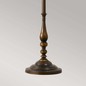 Preview: Elstead Lincolndale Stehleuchte E27 Astral Bronze