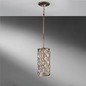 Preview: Elstead Lucia Hängeleuchte E27 35cm Brüniertes Silber