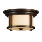 Preview: Elstead Merrill Außen-Deckenleuchte E27 2-fach Heritage Bronze IP44