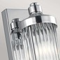 Preview: Elstead Paulson LED Wandleuchte G9 4-fach Chrom IP44
