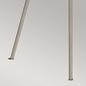 Preview: Elstead Penny Stehleuchte E27 Poliertes Nickel Weiß