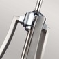 Preview: Elstead Prospect Park Hängeleuchte E27 4-fach Satin Nickel, Chrom