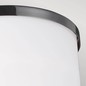 Preview: Elstead Prospect Park Wandleuchte E27 Satin Nickel, Chrom