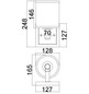 Preview: Elstead Prospect Park Wandleuchte E27 Satin Nickel, Chrom