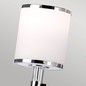 Preview: Elstead Prospect Park Kronleuchter E27 9-fach Satin Nickel, Chrom