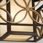 Preview: Elstead Remy Deckenleuchte E27 2-fach Heritage Bronze, parisserie Gold