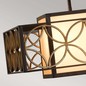Preview: Elstead Remy Kronleuchter E27 Heritage Bronze, parisserie Gold