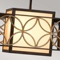 Preview: Elstead Remy Kronleuchter E27 Heritage Bronze, parisserie Gold