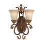 Preview: Elstead Sonoma Valley Wandleuchte E27 2-fach 50cm Gealterter Schildpatt