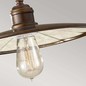 Preview: Elstead Urban Renewal Hängeleuchte E27 Astral Bronze