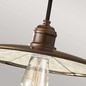 Preview: Elstead Urban Renewal Hängeleuchte E27 Astral Bronze