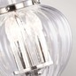 Preview: Elstead Finsbury Park Hängeleuchte E14 3-fach Small Poliertes Nickel