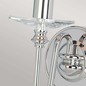 Preview: Elstead Finsbury Park Wandleuchte E14 Poliertes Nickel