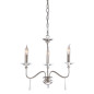 Preview: Elstead Finsbury Park Kronleuchter E14 3-fach Poliertes Nickel