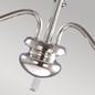 Preview: Elstead Finsbury Park Kronleuchter E14 3-fach Poliertes Nickel