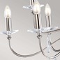Preview: Elstead Finsbury Park Kronleuchter E14 9-fach Poliertes Nickel