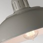 Preview: Elstead Franklin Tischleuchte E27 Plane Grau