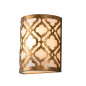 Preview: Elstead Arabella Wandleuchte E27 Gebeiztes Gold