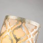Preview: Elstead Arabella Wandleuchte E27 Gebeiztes Gold