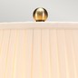 Preview: Elstead Gold Birds Tischleuchte E27 Gold Creme, Made in UK