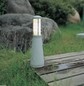 Preview: Elstead Beta LED Außen-Stehleuchte 3-fach 4-Ringe Mattes Silber IP54