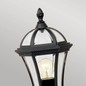 Preview: Elstead Ledbury Außen-Stehleuchte E27 48cm Schwarz IP44