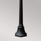 Preview: Elstead Ledbury Außen-Stehleuchte E27 192cm Schwarz IP44