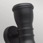 Preview: Elstead Malvern LED Außen-Wandleuchte GU10 2-fach Schwarz IP44