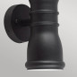 Preview: Elstead Malvern LED Außen-Wandleuchte GU10 2-fach Schwarz IP44