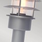 Preview: Elstead Helsingor Außen-Stehleuchte E27 31cm Edelstahl, silber IP44