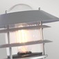 Preview: Elstead Helsingor Außen-Wandleuchte Sensor E27 24cm Edelstahl, silber IP44