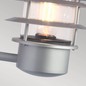 Preview: Elstead Helsingor Außen-Wandleuchte Sensor E27 24cm Edelstahl, silber IP44