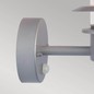 Preview: Elstead Helsingor Außen-Wandleuchte Sensor E27 24cm Edelstahl, silber IP44