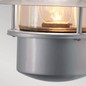 Preview: Elstead Helsingor Außen-Wandleuchte E27 24cm Edelstahl, silber IP44