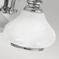 Preview: Elstead Ainsley LED Wandleuchte G9 Poliertes Chrom IP44