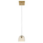 Preview: Elstead Arco LED Pendelleuchte Heritage Messing Heritage Messing