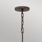 Preview: Elstead Astrid Hängeleuchte E14 5-fach Metallische, matte Bronze