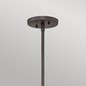 Preview: Elstead Astrid Hängeleuchte E27 Metallische, matte Bronze