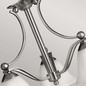 Preview: Elstead Bolla Kronleuchter E27 3-fach Nickel gebürstet