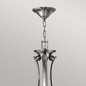 Preview: Elstead Bolla Kronleuchter E27 9-fach Nickel gebürstet