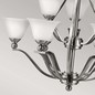 Preview: Elstead Bolla Kronleuchter E27 9-fach Nickel gebürstet