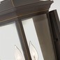 Preview: Elstead Bromley Außen-Wandleuchte E14 3-fach Ölgeriebene Bronze IP44