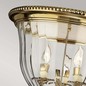 Preview: Elstead Cambridge Deckenleuchte E14 3-fach Brüniertes Messing
