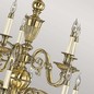 Preview: Elstead Cambridge Kronleuchter E14 15-fach Brüniertes Messing