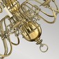 Preview: Elstead Cambridge Kronleuchter E14 15-fach Brüniertes Messing