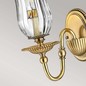 Preview: Elstead Cambridge Wandleuchte E14 Brüniertes Messing