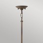 Preview: Elstead Carson Außen-Kronleuchter E14 3-fach Vintage Eisen IP44