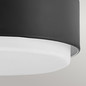 Preview: Elstead Cedric Deckenleuchte E27 2-fach Schwarz Opal