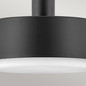 Preview: Elstead Cedric Pendelleuchte E27 2-fach Schwarz Opal