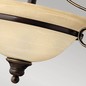 Preview: Elstead Cello Deckenleuchte E27 2-fach Antike Bronze